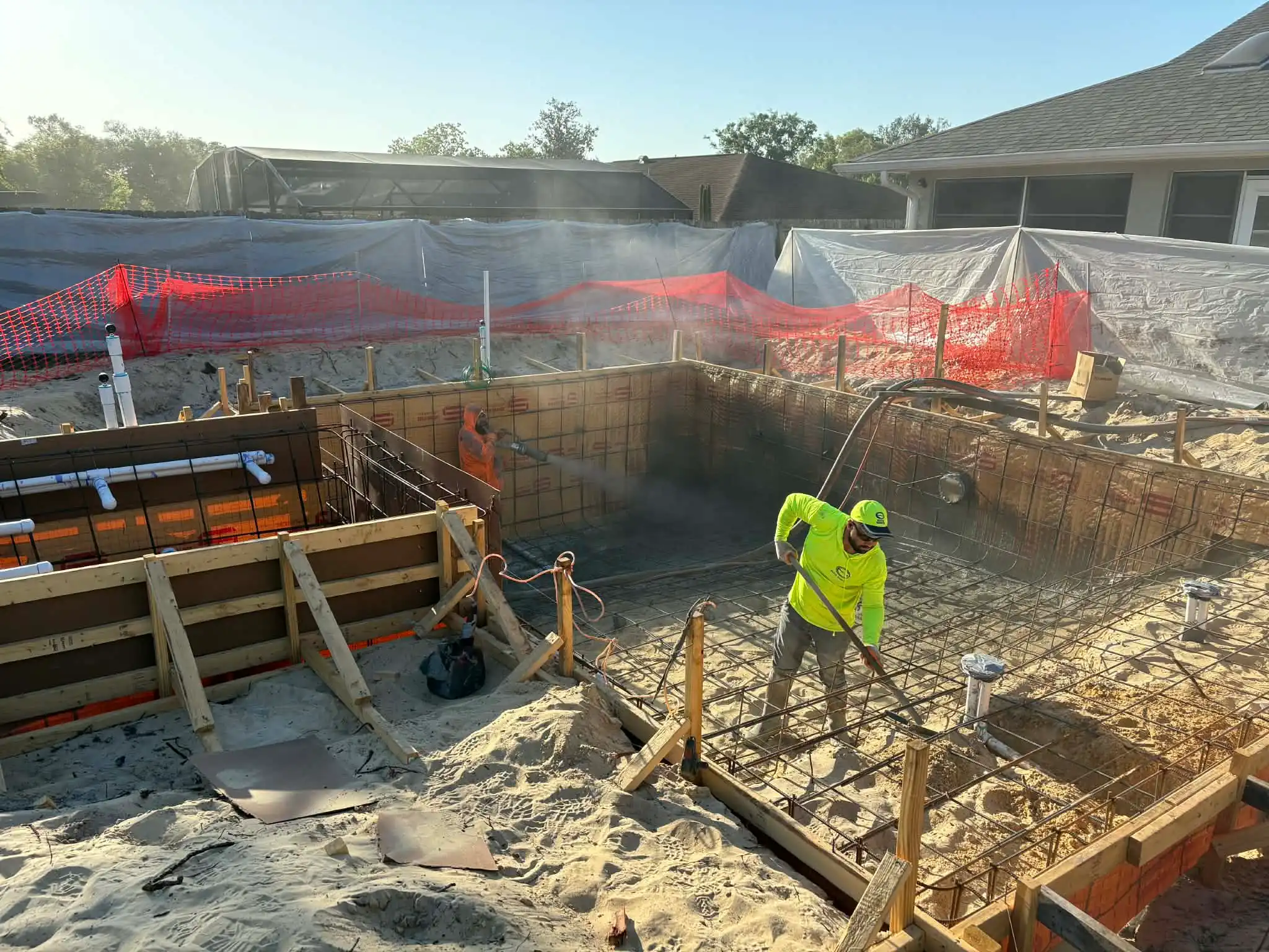 New Pool Build — Phase 2: Forming